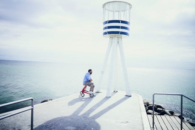 Un déambulateur élégant. Vraiment ? 